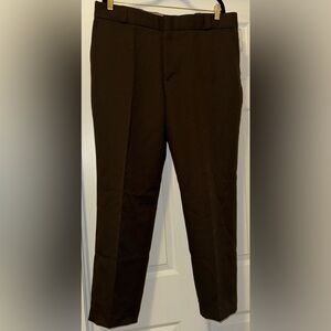 Chocolate Brown Chinos with Classic Straight-Leg Design